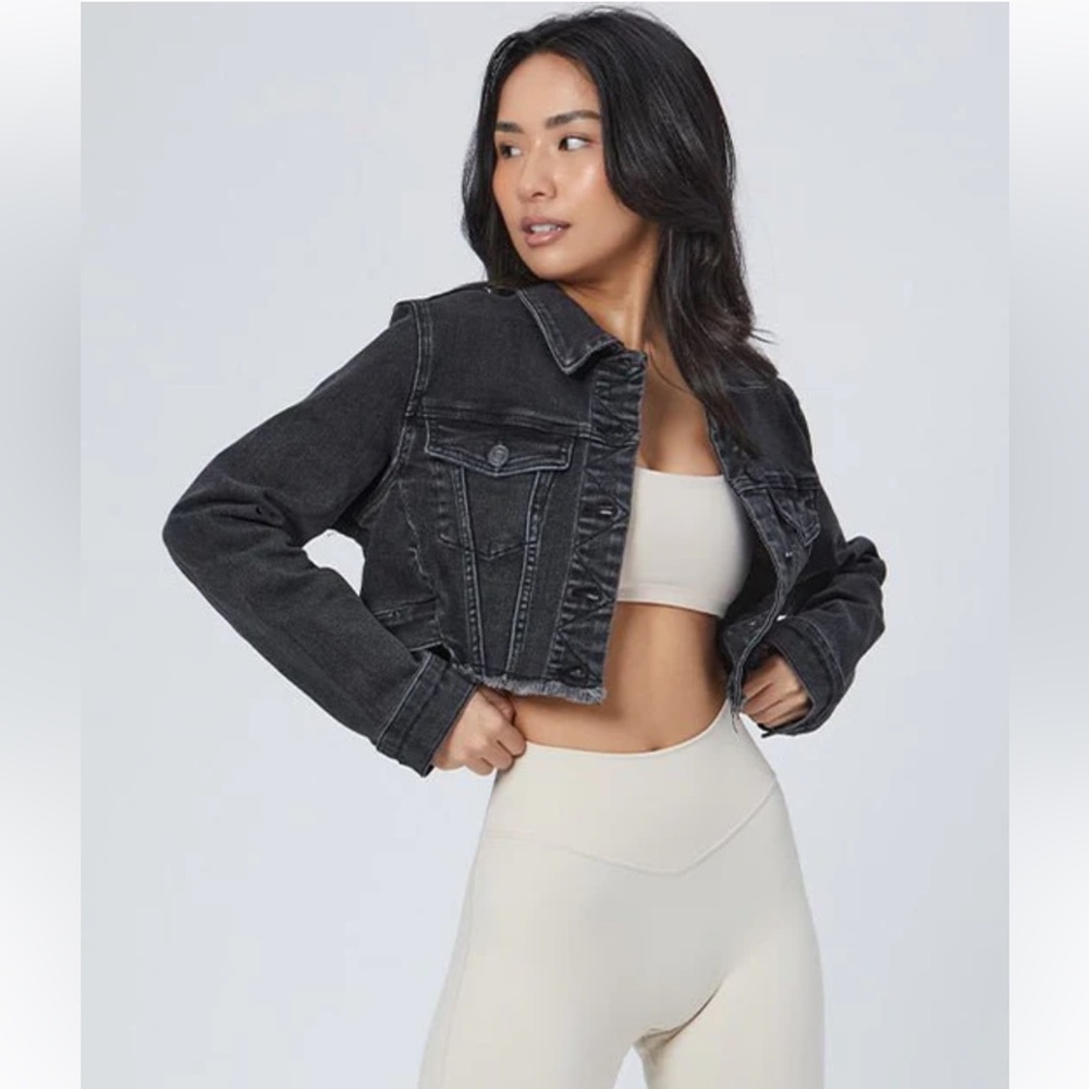 Buffbunny Black Denim Jacket Desire Medium